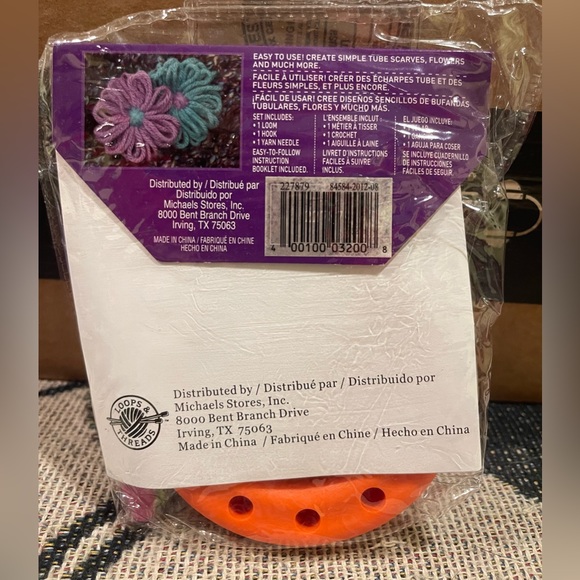 Loops And Thread Knitquick Flower Loom 3pcs New - Picture 2 of 2